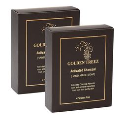 Golden Treez Set Of 2 Activated Charcoal Soap - 115 g Each-45