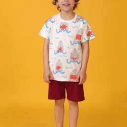 YK Boys Printed Night suit-picture-43