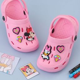 Disney By Yellow Bee Girls Minnie Mouse & Daisy Duck Clogs-1