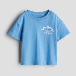 H&M Printed Cotton T-Shirt-49