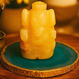 Zhupuk Yellow Figurine Showpieces-image-92