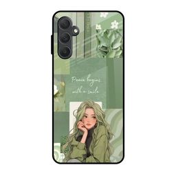 QRIOH Floral Printed Samsung Galaxy M54 5G Back Case Mobile Accessories-image-29