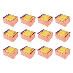 prettykrafts Orange & White 12 Pieces Multi Utility Organisers-17