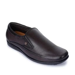 Healers by Liberty Men's Dark Brown Formal Slip-Ons-image-85