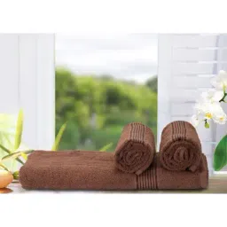 Bianca D'ross Brown 380 GSM Towel Set-37