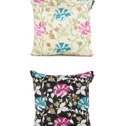 Romee Multicolor Polyester Cushion Covers (40 x 40 cm) - Set of 2-image-73