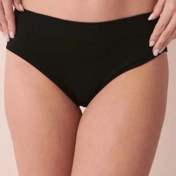 La Vie En Rose Black Plain Panty-picture-9
