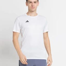 ADIDAS White ADIZERO E Regular Fit Tee-99