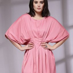 KASSUALLY Women Kimono Sleeves Fit & Flare Dress-image-15