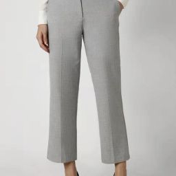 Van Heusen Grey Plain Trousers-picture-14