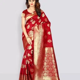 Moda Rapido Embellished Pure Silk Banarasi Saree-picture-52