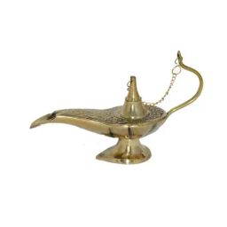 eCraftIndia Genie Chirag Brass Decorative-image-5