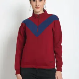 Club York Maroon Full Sleeves Sweatshirt-image-96