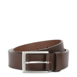 Van Heusen Brown Leather Solid Waist Belt-image-35