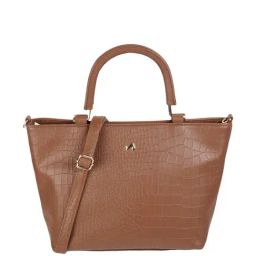 Metro Tan Textured Medium Handbag-8