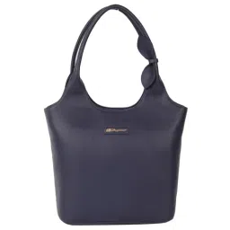BELLADAMA Madicella Blue Solid Medium Hobo Handbag-28