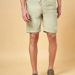 Urban Ranger by Pantaloons Pine Cotton Slim Fit Shorts-image-47
