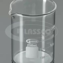Glassco 250 ml Beaker Low form with spout  229.202.07 (PACK OF 10)-21