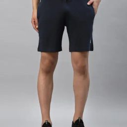 Red Tape Navy Regular Fit Shorts-image-45