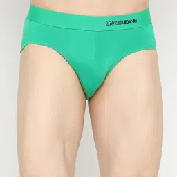 UnderJeans by Spykar Green Briefs-picture-35