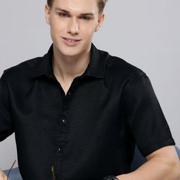 Aeropostale Geometric Self Design Casual Shirt-picture-6