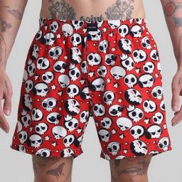 Jack & Jones Red Regular Fit Printed Cotton Boxers-picture-20