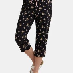 Jockey Multicolor Cotton Printed Capris-picture-22