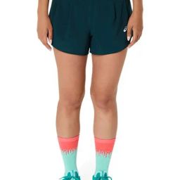 Asics Women's Saxon Green Road 3.5in Shorts-picture-35