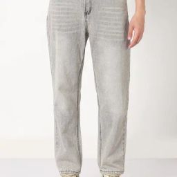 Showoff Grey Straight Fit Jeans-image-57