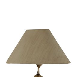 BrightDaisy Beige Terracotta Frusturical Shaped Table Lamp image 2