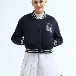 U.S. Polo Assn. Navy Graphic Print Bomber Jacket-picture-9
