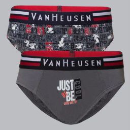 Van Heusen Boys Elastic Waistband And Ultra Soft - Briefs - Pack of 2 - PP06,AP06-image-8