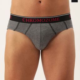 Chromozome Men Pack of 2 Pure Cotton Basic Briefs 8902733648424-image-77
