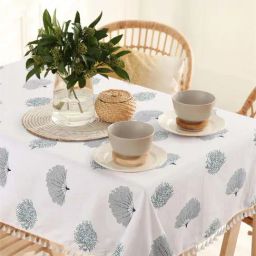Urban Space Green Cotton 200 GSM 4 Seater Dining Table Cover-image-16