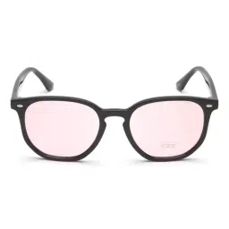IDEE Pink Square UV Protection Unisex Sunglasses-image-6