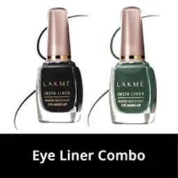 Lakme Insta Eyeliner Combo - Black and Green-picture-2