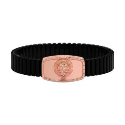 Candere by Kalyan Jewellers BIS Hallmark 18K (750) Pure Rose Gold Flexi Bracelet for Men-image-3