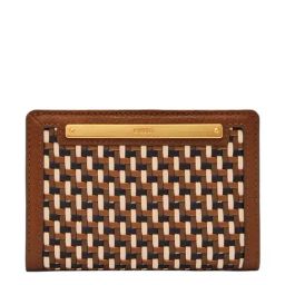 Fossil Brown Textured Bi-Fold Wallet-image-4