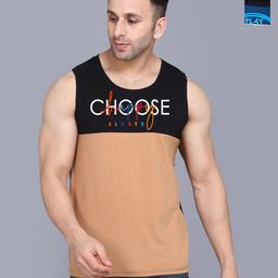 SLOWLORIS Men 2 Applique Slim Fit T-shirt-image-76