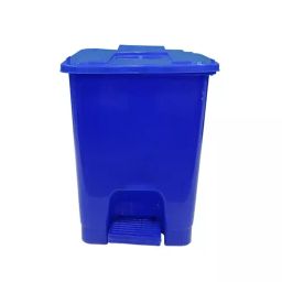 MOFNA 20 L Blue HDPE Pedal Dustbin-5