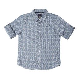 Allen Solly Junior Grey Printed Full Sleeves Shirt-image-80