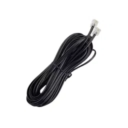 FEDUS Telephone Landline Extension Cord Cable Landline Wire with Standard RJ-11 Plugs ‎Black 1.5 m-7