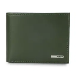 Puma Teal Green Casual LeatherBi-Fold Wallet-image-61