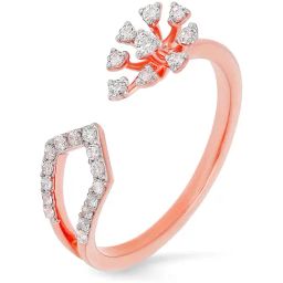 Malabar Gold and Diamonds 18k Rose Gold Diamond Ring-picture-43