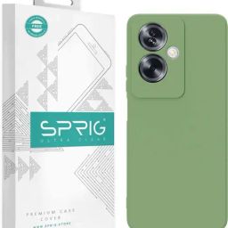 Sprig Back Cover for Oppo A79 5G (Green)-image-88