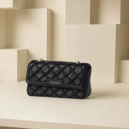 Allen Solly Black Textured Shoulder Bag-picture-7