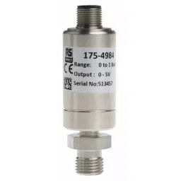 RS PRO Pressure Sensor 0-1 bar Analogue Output Relative Reading, 1754984-11