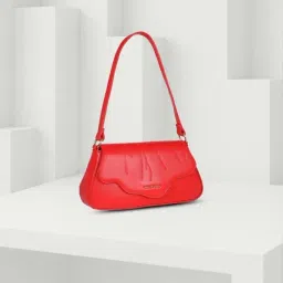 Van Heusen Red Textured Shoulder Bag-picture-7