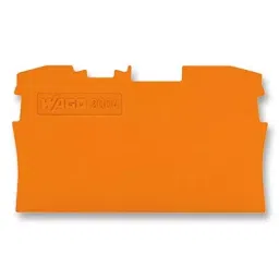 Wago END PLATE, FOR 2 COND TB, ORANGE, 2004-1292 (Pack of 10 Pcs)-picture-19
