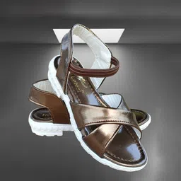 BAESD Girls Ethnic Open Toe Flats-46